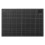 Accurate Cutting Mat Foldable NonSlip Bottom Grid Lines-Black 1
