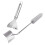 Multipurpose Steel Kitchen Corn Peeler Stripper Long Handle-C 1
