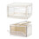 Multifunctional Rolling Storage Box Including-Transparent color 2