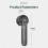 Rechargeable Lint Shaver with Digital Display Clothing-White 3
