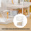 Multifunctional Rolling Storage Box Including-Transparent color 3