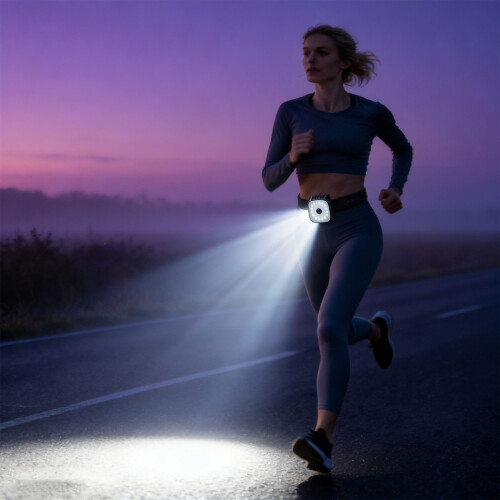 Tall Observability LED Warning Light for Night Running Cycling 1