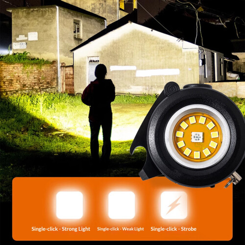 Magnetic Keychain Work Light High Brightness Portable-B red 1