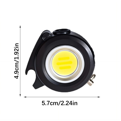 Magnetic Keychain Work Light High Brightness Portable-B red 2