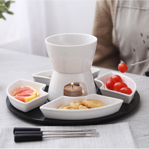 Ceramic Serving Dish with Excellent Heat Distribution-Black 2