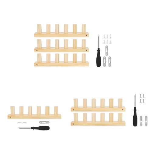 Wood Knitting Tool For Enthusiasts Beginner Weaving-Set 3 1
