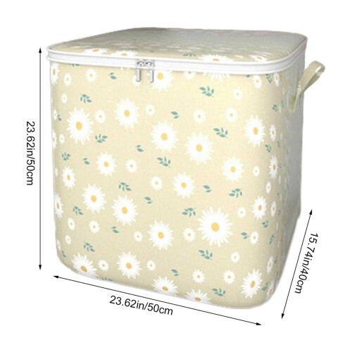 Storage Bag for Clothes Pillows and Blankets Portable 2