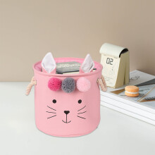 Fabric Storage Bin Collapsible Organizer Box for Clothes Toys Underwear Home Closet Bedroom Living Room Storage