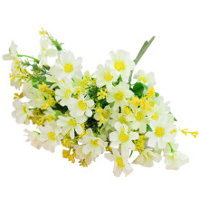 UV-Resistant Blue Artificial Flower Bundle for Outdoor