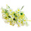 UV-Resistant Blue Artificial Flower Bundle for Outdoor 1