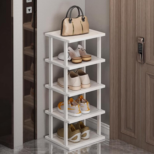 Bambus skohylde 5-lags lodret organizer