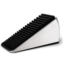 Strongest Large Door Stopper - Heavy Duty Tall Door Stop Wedge Door Stoppers for Bottom of Door, Tall up to 2.6 In Doorstop Zinc