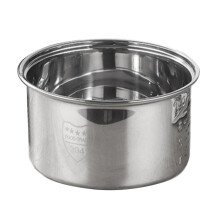 Cuve intérieure de cuiseur à riz en acier inoxydable 3 L 21 x 11 cm