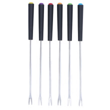 Fondue Forks Set, 23cm Length Stainless Steel Fondue Forks Rust For Chocolate For Cheese Fondue For Cake