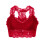 Women's Lace V-Neck Bra – Plus Size, Soft Support, 1