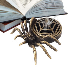 Buddhist Spider Incense Burner, Hollow Cloud Design for Aromatherapy, Calming Atmosphere – Compatible with Stick Incense
