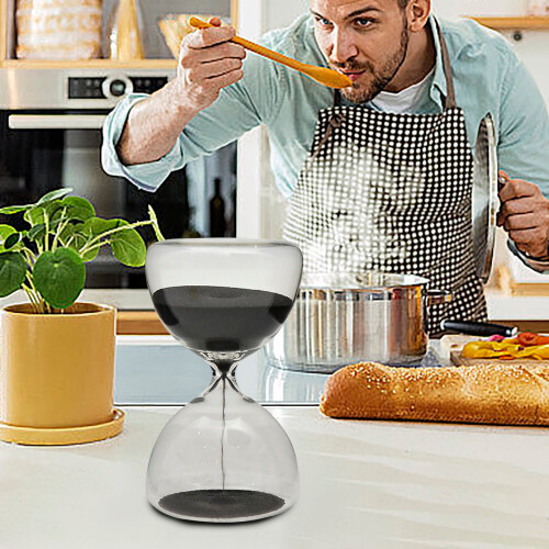 5-Minute Glass Hourglass Timer, Desktop Decor & Gift