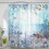 Sea Turtle Shower Curtain 70x70 Inch Polyester 1
