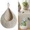 Wall-Mounted Fruit & Vegetable Hanging Basket, Cotton Rope 1