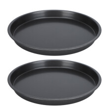 Non-stick dyb pizzapande i kulstofstål