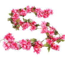 Artificial Cherry Blossom Rattan 176cm