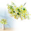 UV-Resistant Blue Artificial Flower Bundle for Outdoor 2