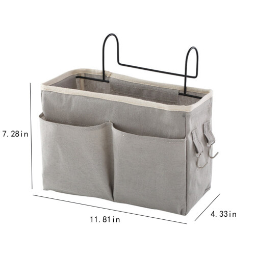 Bedside Hanging Organizer with 6 Pockets for Bunk Beds 2