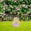 Wooden Easter Bunny & Egg Ground Insert Decoration 2