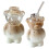Bear-Shaped Clear Glass Mug 3