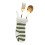Mini Knitted Christmas Stockings – Stripe, Snowflake, 2