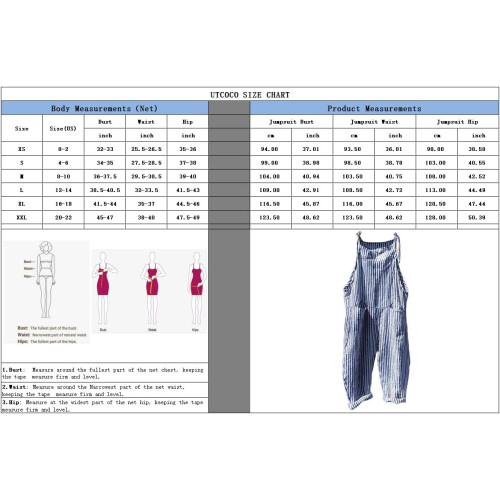 Women's striped relaxed jumpsuit 2