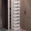 Sapateira vertical de bambu com 17 níveis e design compacto. 5
