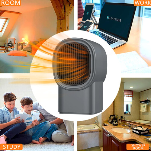 400W Ceramic Portable Space Heater 2