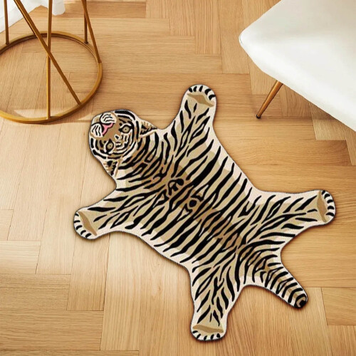 Leopard Print Bath Mat Non-Slip 16x24 Inches 2