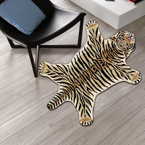 Leopard Print Bath Mat Non-Slip 16x24 Inches 1
