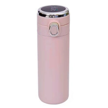 Bouteille isotherme en acier inoxydable de 420 ml avec indicateur de température LED