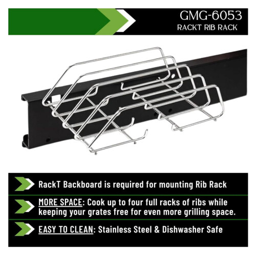 GMG RACKT Rib Rack til Ledge & Prime 2.0 Grill 1