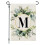 Darzheoy Initials Garden Flag 12x18in Double-Sided 1
