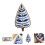 Minkissy Condiment Dish Ceramic Blue 1Set 5