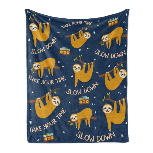 Personalized Flannel Blanket 40x50in for Kids