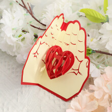 3D Pop-Up Anniversary Card: Heart Tree & Cherry Blossom Love Letter, Romantic Gift for Wife/Husband, Valentine’s/Wedding/Birthday, with Envelope