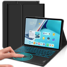 Custodia con tastiera retroilluminata per Lenovo Tab P12 e Xiaoxin Pad Pro