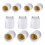 GU24 to E27/E26 Light Adapter White 10 Pack 1