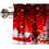 Red Snowflake Christmas Valance 54 x 18 in 5