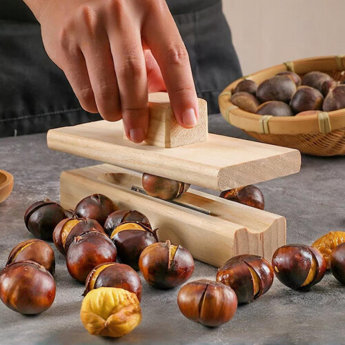 Chestnut Opener Tool – Lightweight Ergonomic Design for 1