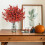 6 Pcs Orange Artificial Baby's Breath Bouquets – 3