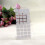 L-Shaped Earring Display Rack Plastic 24/48/72-Hole 3