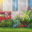 Solar-Gartenleuchten Lilienblume LED 7-farbig 2 Stück 5