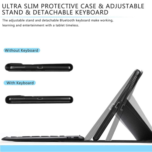 Capa com teclado retroiluminado para Lenovo Tab P12 e Xiaoxin Pad Pro 1