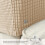 Set of 2 Jacquard Stretch Armrest Covers – Beige 5